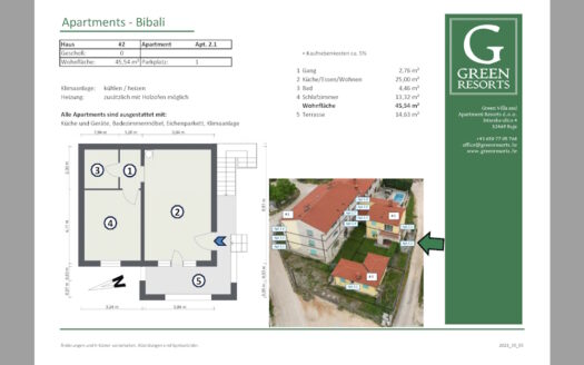 Istrien | Apt. 2.1 Terrasse